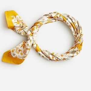 J Crew Oversized Silk Scarf